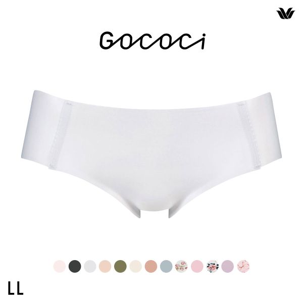 ワコール Wacoal ゴコチ GOCOCi CGG535 ショーツ ビキニ丈 ハイカット ナイロン ヘム LL 単品