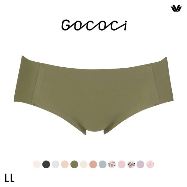 ワコール Wacoal ゴコチ GOCOCi CGG535 ショーツ ビキニ丈 ハイカット ナイロン ヘム LL 単品