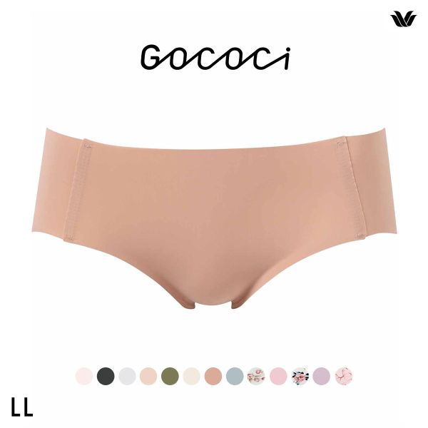 ワコール Wacoal ゴコチ GOCOCi CGG535 ショーツ ビキニ丈 ハイカット ナイロン ヘム LL 単品
