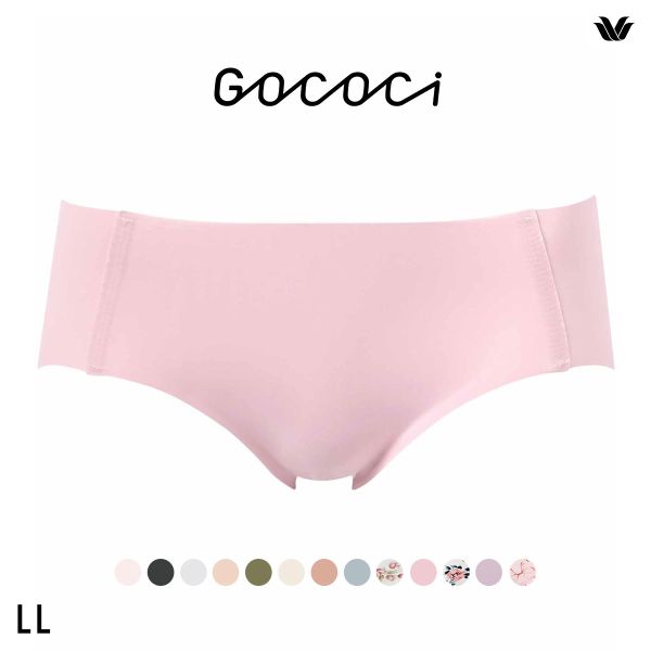 ワコール Wacoal ゴコチ GOCOCi CGG535 ショーツ ビキニ丈 ハイカット ナイロン ヘム LL 単品