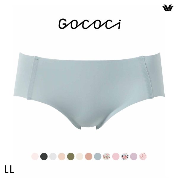 ワコール Wacoal ゴコチ GOCOCi CGG535 ショーツ ビキニ丈 ハイカット ナイロン ヘム LL 単品