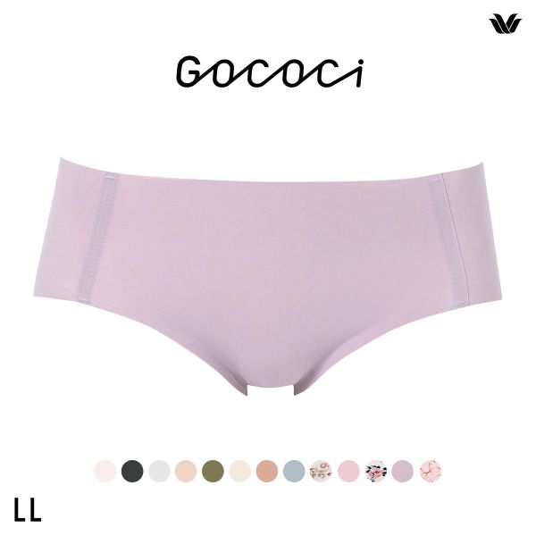 ワコール Wacoal ゴコチ GOCOCi CGG535 ショーツ ビキニ丈 ハイカット ナイロン ヘム LL 単品
