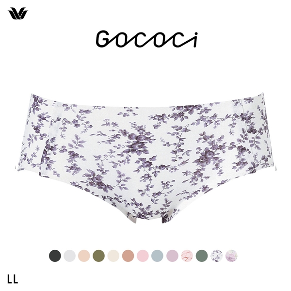 ワコール Wacoal ゴコチ GOCOCi CGG535 ショーツ ビキニ丈 ハイカット ナイロン ヘム LL 単品