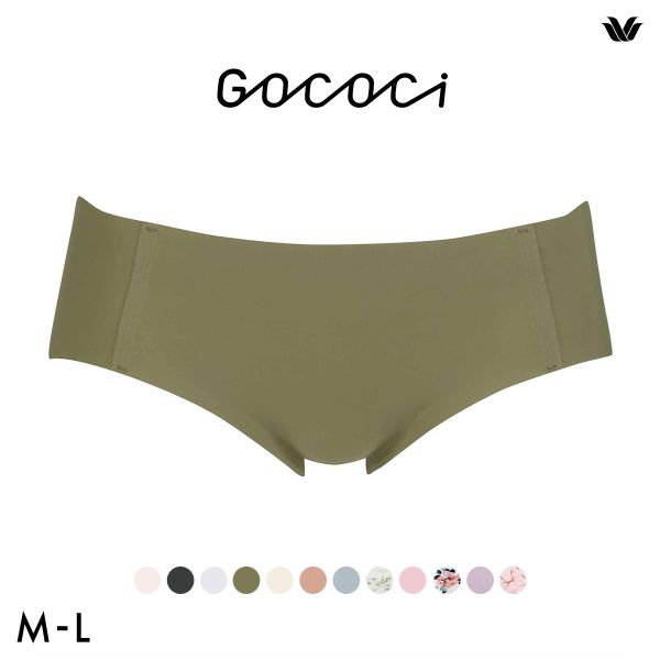 ワコール Wacoal ゴコチ GOCOCi CGG535 ショーツ ビキニ丈 ハイカット ナイロン ヘム ML 単品