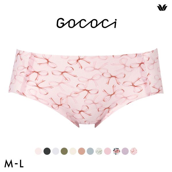 ワコール Wacoal ゴコチ GOCOCi CGG535 ショーツ ビキニ丈 ハイカット ナイロン ヘム ML 単品