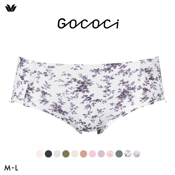 ワコール Wacoal ゴコチ GOCOCi CGG535 ショーツ ビキニ丈 ハイカット ナイロン ヘム ML 単品