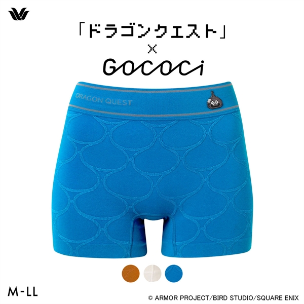 ワコール 「ドラゴンクエスト」×GOCOCi ゴコチ ボーイレングス ショーツ PGG234 ユニセックスタイプ ボクサーパンツ Wacoal GOCOCi