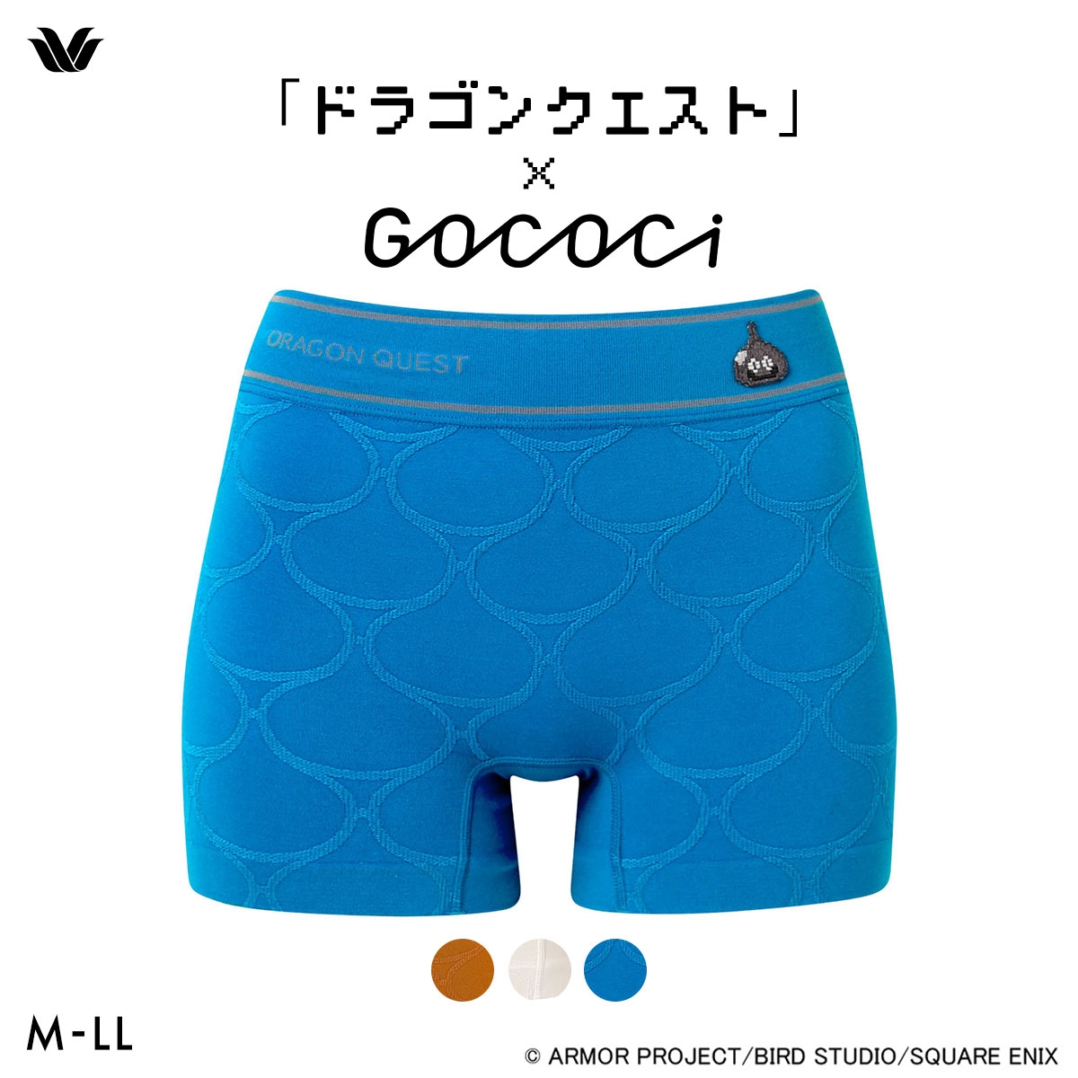 ワコール 「ドラゴンクエスト」×GOCOCi ゴコチ ボーイレングス ショーツ PGG234 ユニセックスタイプ ボクサーパンツ Wacoal GOCOCi