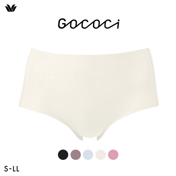 ワコール ゴコチ CGG551 PGG251 綿混 ノーマル ショーツ フリーカッティング ヘム 無縫製 単品