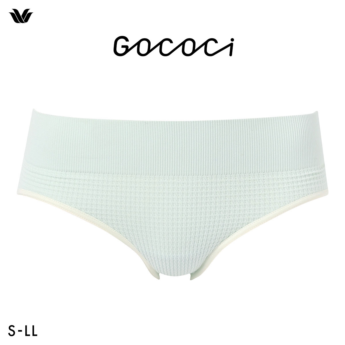 ワコール ゴコチ CGG255 PGG255 リブ ショーツ S M L LL Wacoal GOCOCi(ME-メロン-S-M)