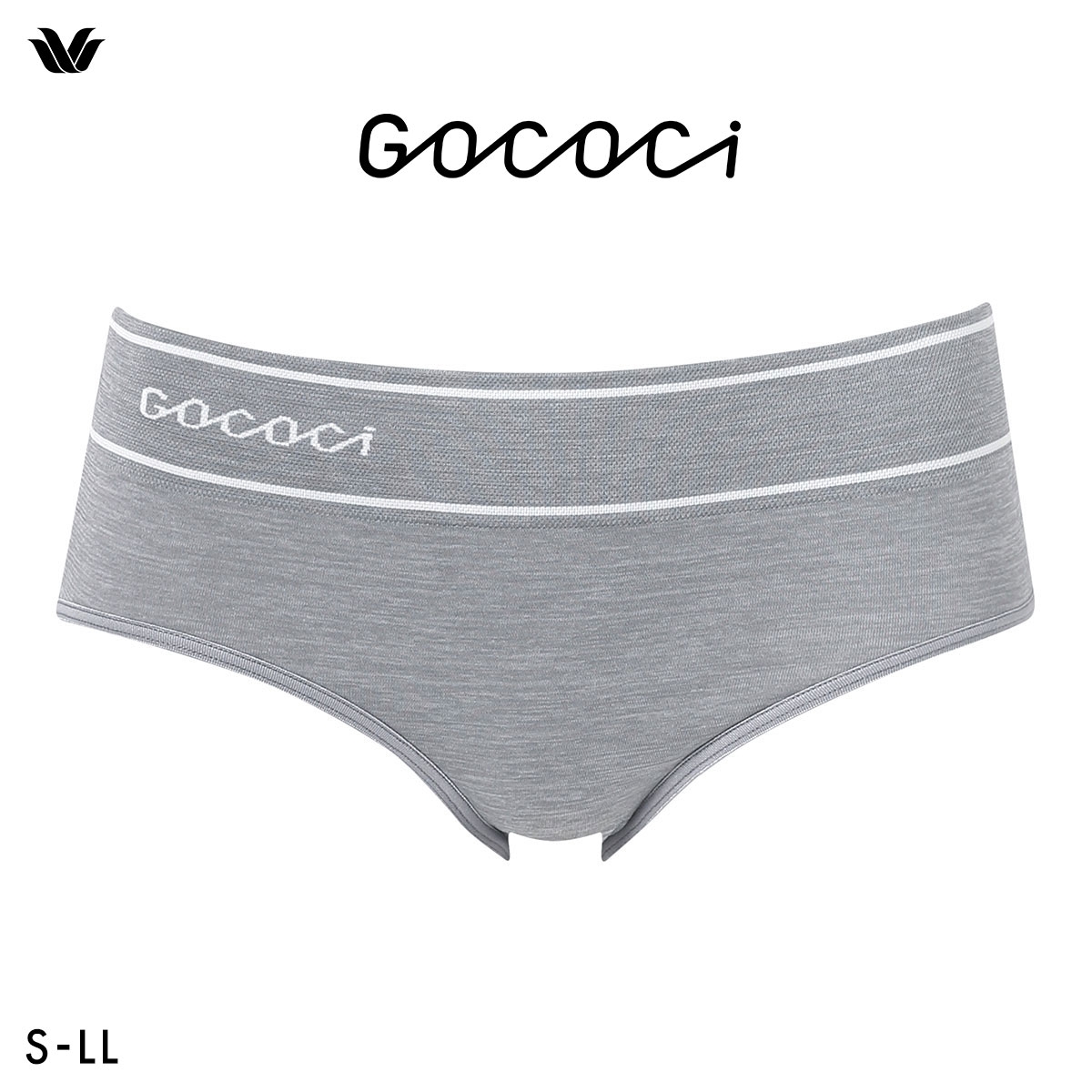 ワコール ゴコチ CGG256 PGG256 ショーツ S M L LL 大きいサイズ Wacoal GOCOCi(GY-グレー-S-M)
