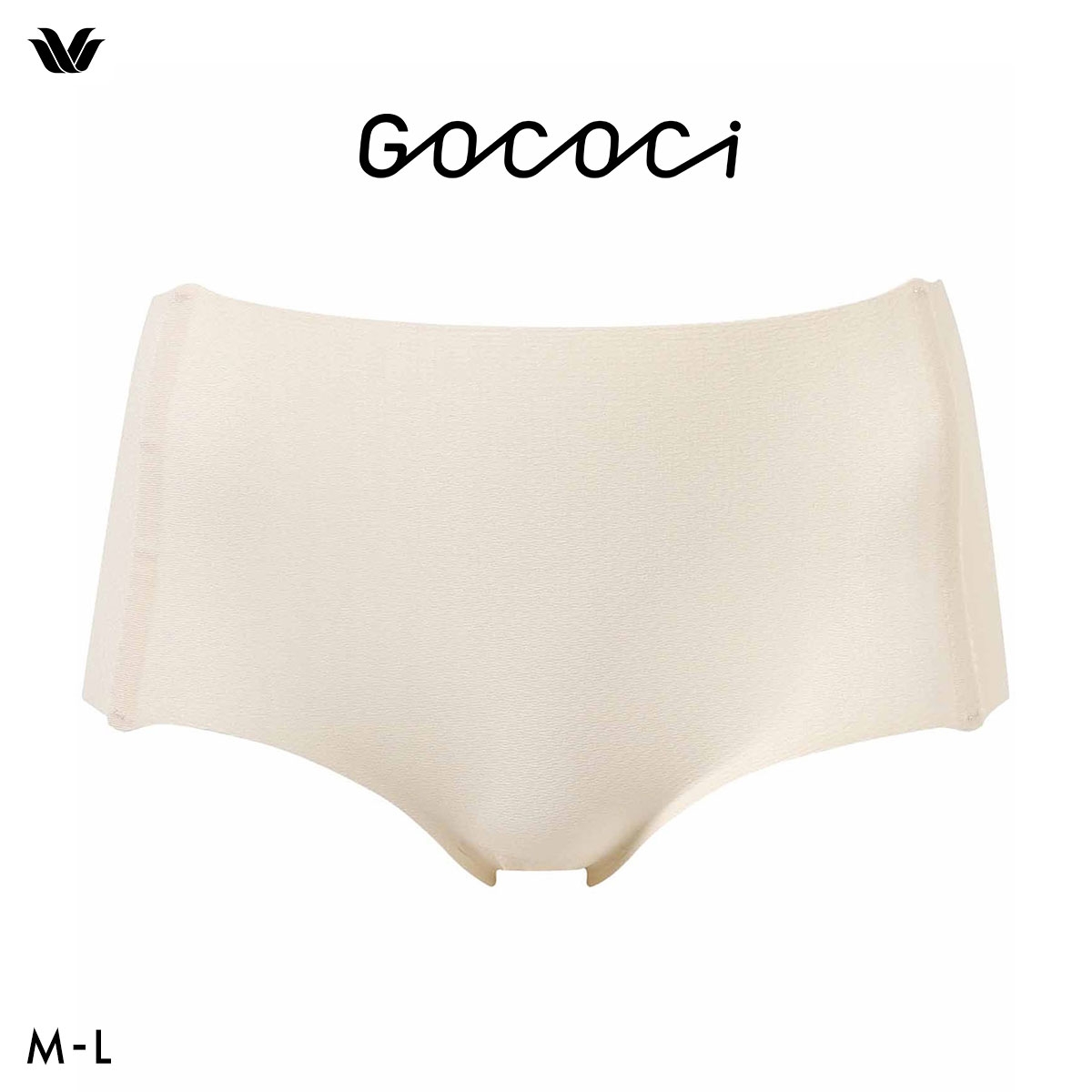 ワコール Wacoal ゴコチ GOCOCi CGG271 CGG571 ノーマル ショーツ 涼感 清涼 ヘム シームレス ML(IV-アイボリー-M)