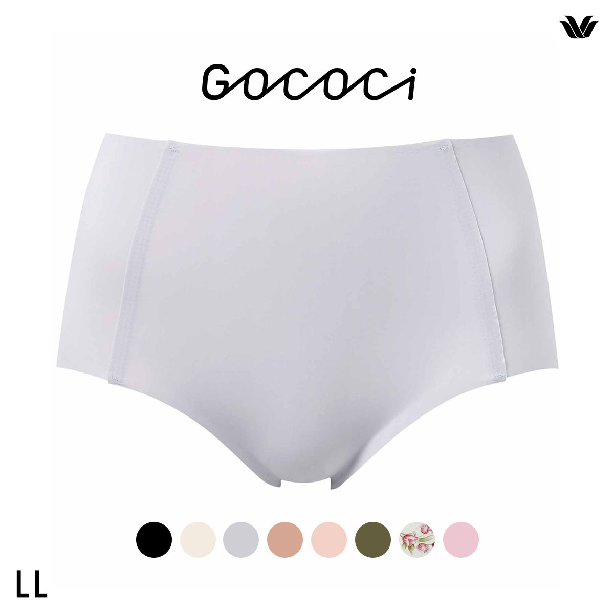 ワコール ゴコチ CGG535 ノーマル ショーツ ヘム フラット LL Wacoal GOCOCi
