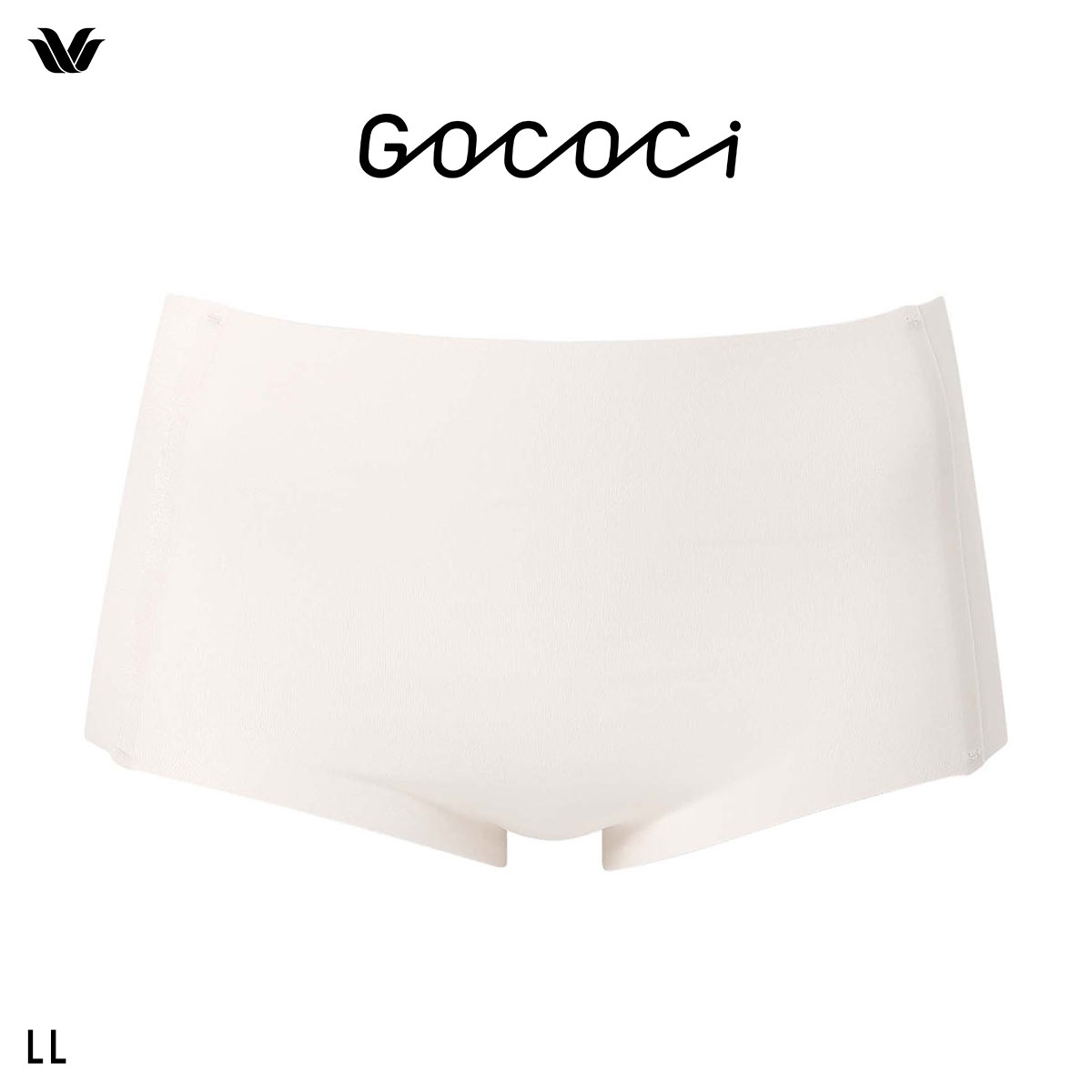 ワコール Wacoal ゴコチ GOCOCi CGG210 CGG510 PGG310 スタンダード･ハイカットショーツ ベンベルグ ヘム LL(IV-アイボリー-LL)