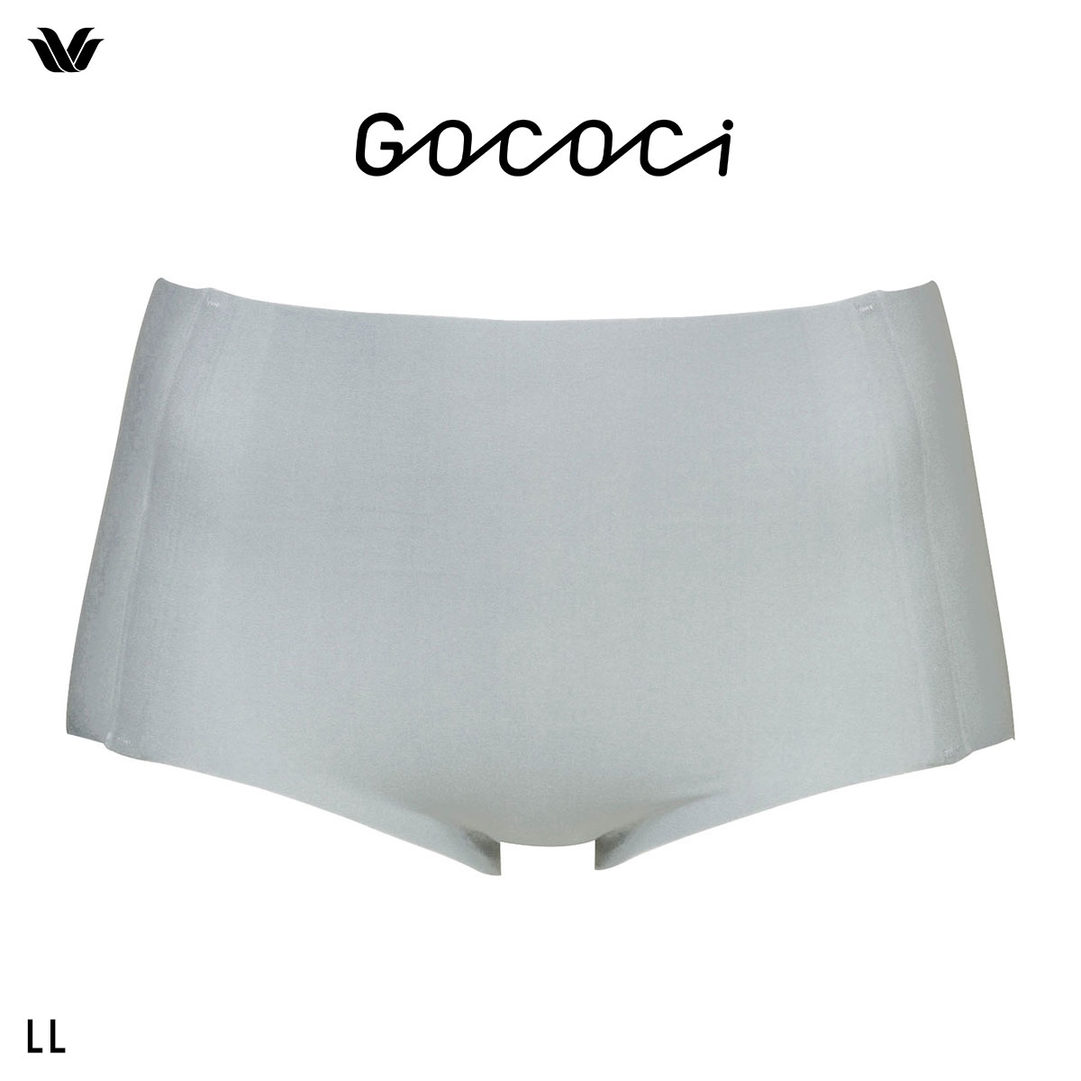 ワコール Wacoal ゴコチ GOCOCi CGG210 CGG510 PGG310 スタンダード･ハイカットショーツ ベンベルグ ヘム LL(LGY-薄グレー-LL)