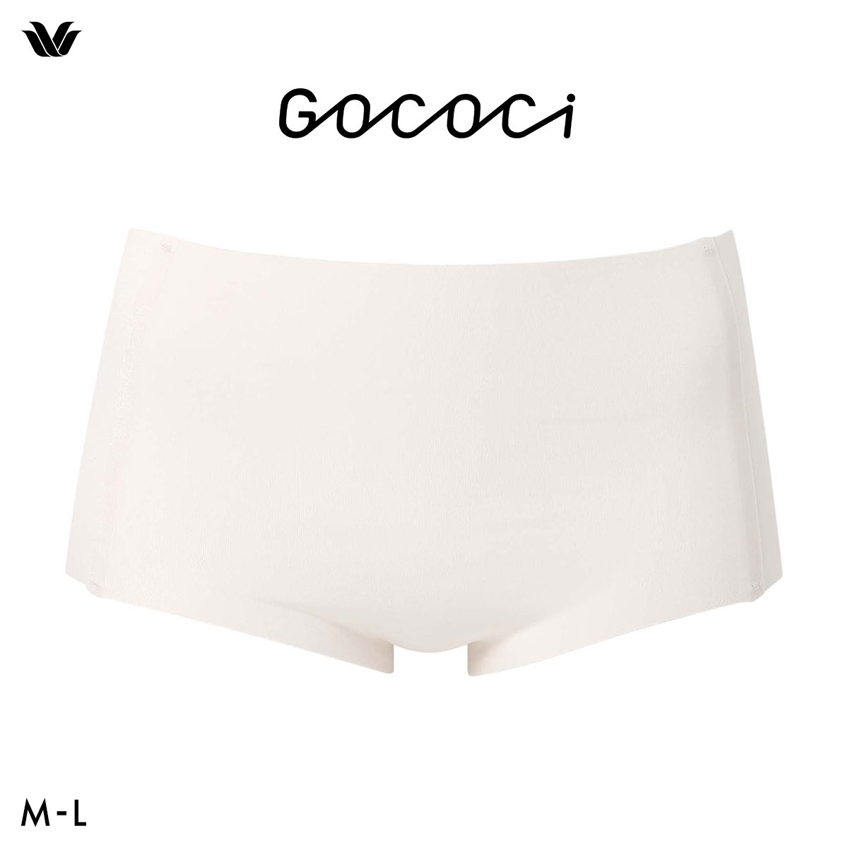 ワコール Wacoal ゴコチ GOCOCi CGG210 CGG510 PGG310 スタンダード･ハイカットショーツ ベンベルグ ヘム ML(IV-アイボリー-M)