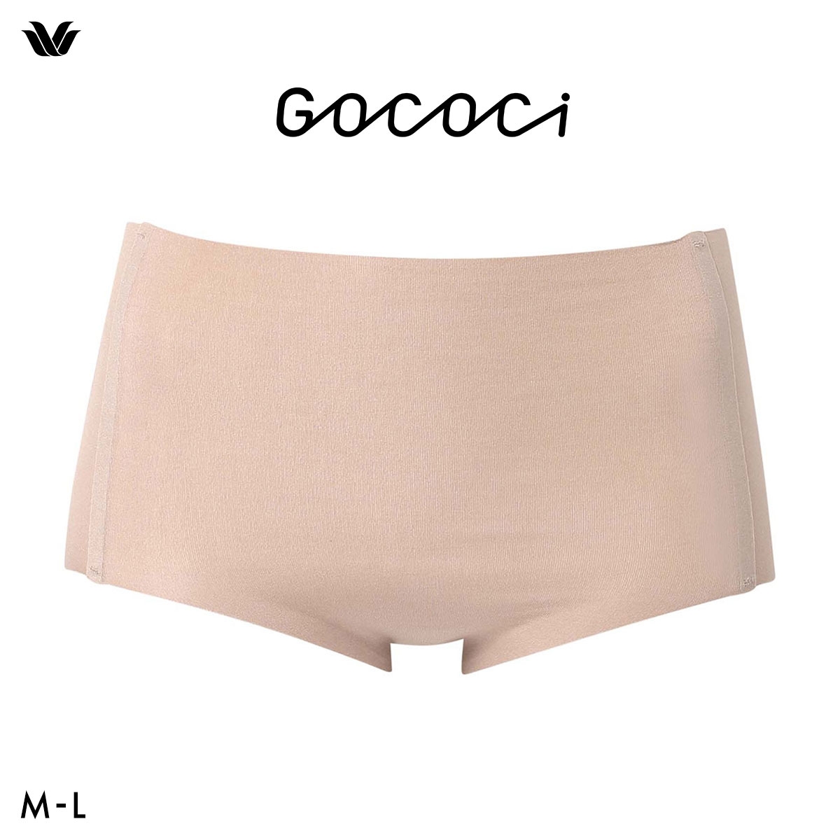 ワコール Wacoal ゴコチ GOCOCi CGG210 CGG510 PGG310 スタンダード･ハイカットショーツ ベンベルグ ヘム ML(LBE-薄ベージュ-M)