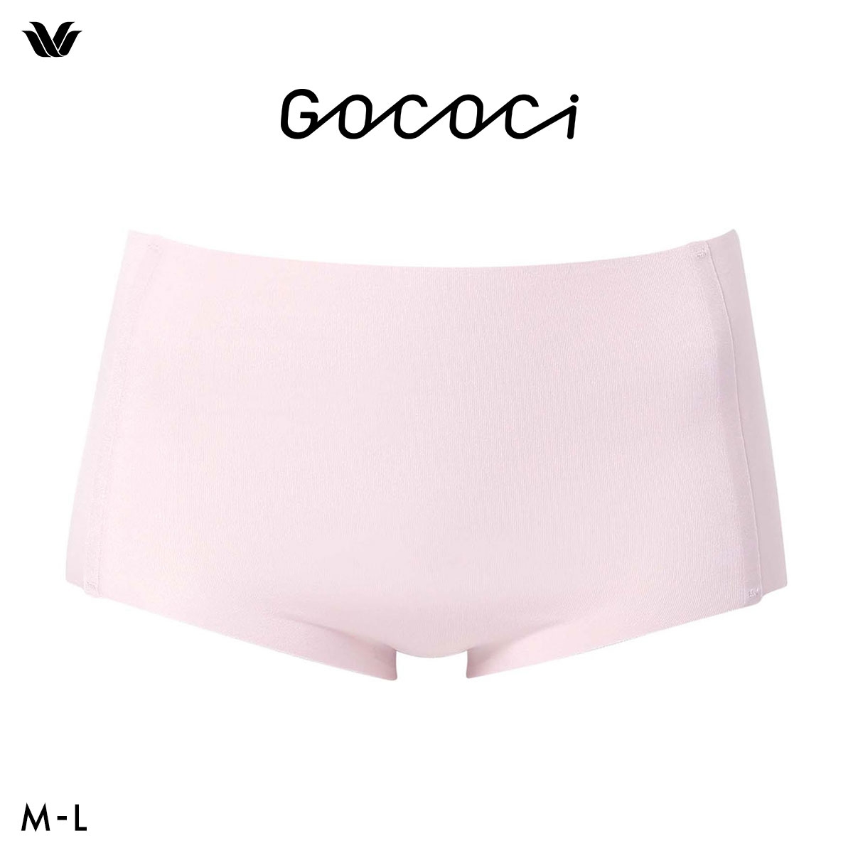 ワコール Wacoal ゴコチ GOCOCi CGG210 CGG510 PGG310 スタンダード･ハイカットショーツ ベンベルグ ヘム ML(PI-ピンク-M)