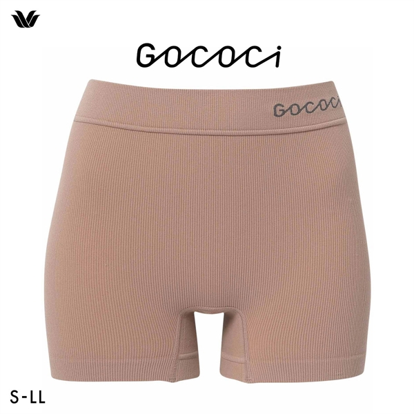 ワコール ゴコチ CGG255 PGG601 リブ ボーイレングス ショーツ 無縫製 SMLLL Wacoal GOCOCi 大きいサイズ ユニセックス UNISEX