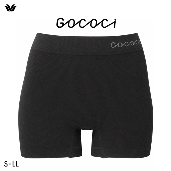 ワコール ゴコチ CGG255 PGG601 リブ ボーイレングス ショーツ 無縫製 SMLLL Wacoal GOCOCi 大きいサイズ ユニセックス UNISEX