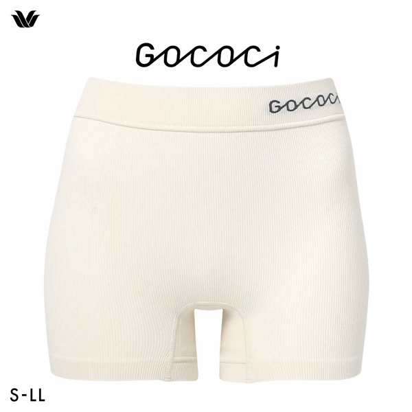 ワコール ゴコチ CGG255 PGG601 リブ ボーイレングス ショーツ 無縫製 SMLLL Wacoal GOCOCi 大きいサイズ ユニセックス UNISEX