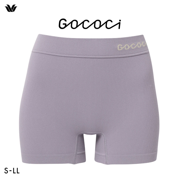 ワコール ゴコチ CGG255 PGG601 リブ ボーイレングス ショーツ 無縫製 SMLLL Wacoal GOCOCi 大きいサイズ ユニセックス UNISEX