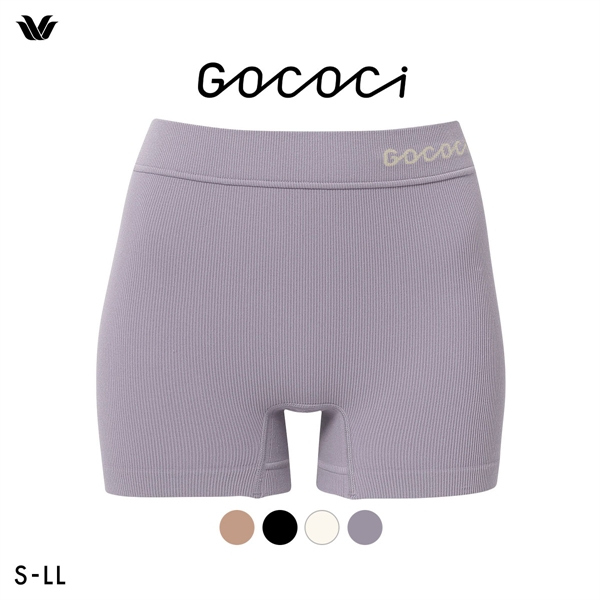 ワコール ゴコチ CGG255 PGG601 リブ ボーイレングス ショーツ 無縫製 SMLLL Wacoal GOCOCi 大きいサイズ ユニセックス UNISEX
