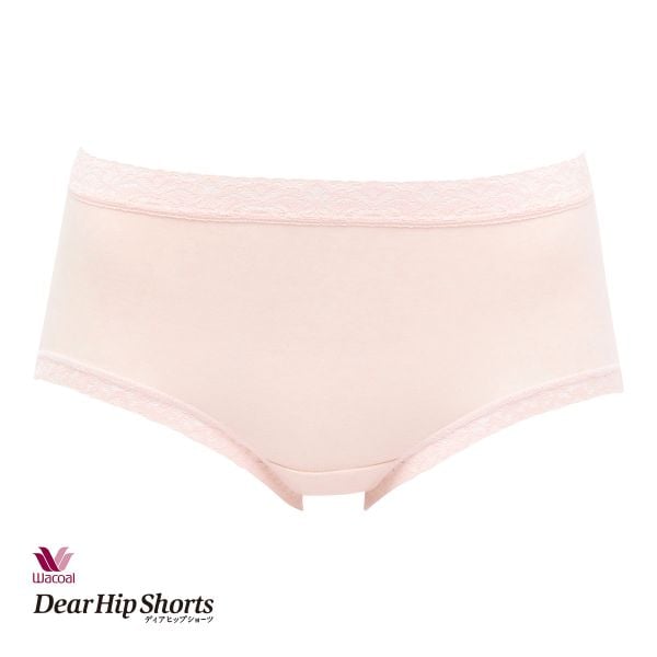 ワコール Wacoal ディアヒップショーツ DearHip Shorts 綿混 はきこみ丈ふつう ノーマルショーツ ML