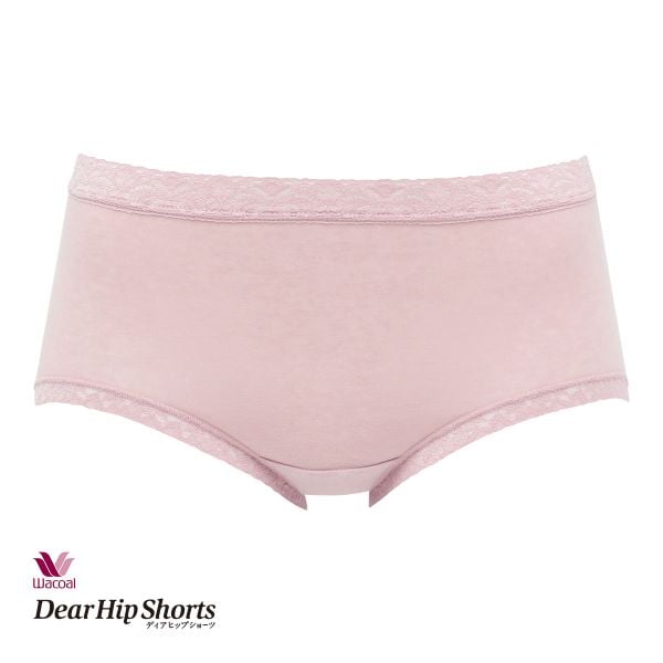 ワコール Wacoal ディアヒップショーツ DearHip Shorts 綿混 はきこみ丈ふつう ノーマルショーツ ML