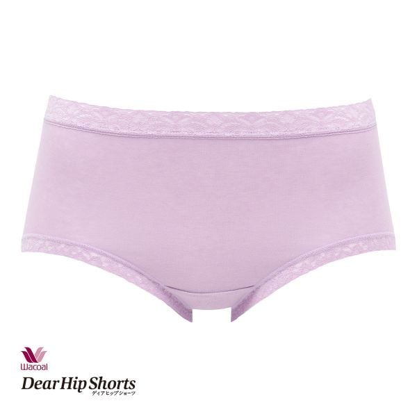 ワコール Wacoal ディアヒップショーツ DearHip Shorts 綿混 はきこみ丈ふつう ノーマルショーツ ML