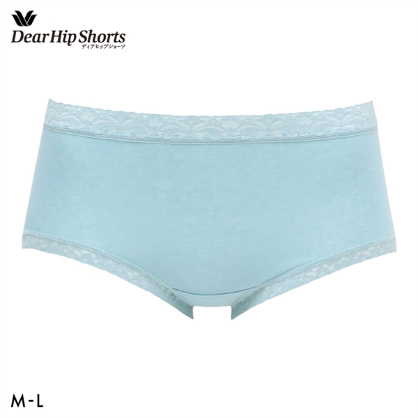 ワコール Wacoal ディアヒップショーツ DearHip Shorts 綿混 はきこみ丈ふつう ノーマルショーツ ML