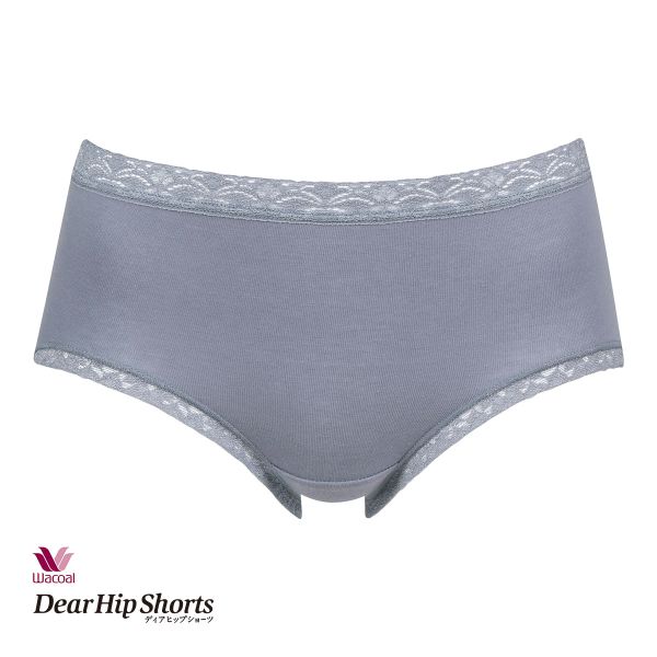 ワコール Wacoal ディアヒップショーツ DearHip Shorts 綿混 はきこみ丈ふつう ノーマルショーツ ML
