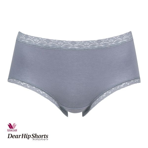 ワコール Wacoal ディアヒップショーツ DearHip Shorts 綿混 はきこみ丈ふつう ノーマルショーツ ML