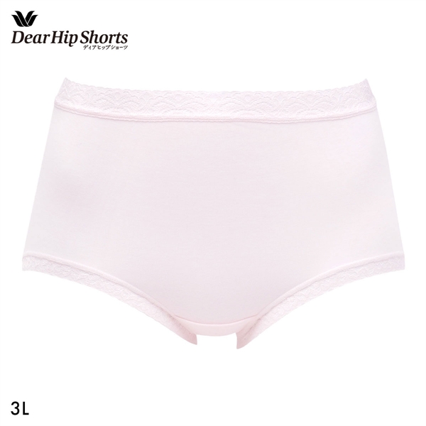 ワコール Wacoal ディアヒップショーツ DearHip Shorts 綿混 スタンダード ノーマルショーツ 3L