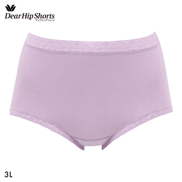 ワコール Wacoal ディアヒップショーツ DearHip Shorts 綿混 スタンダード ノーマルショーツ 3L