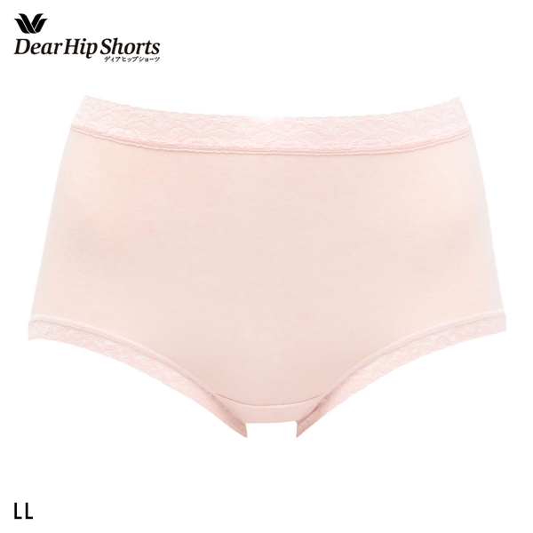 ワコール Wacoal ディアヒップショーツ DearHip Shorts 綿混 スタンダード ノーマルショーツ LL