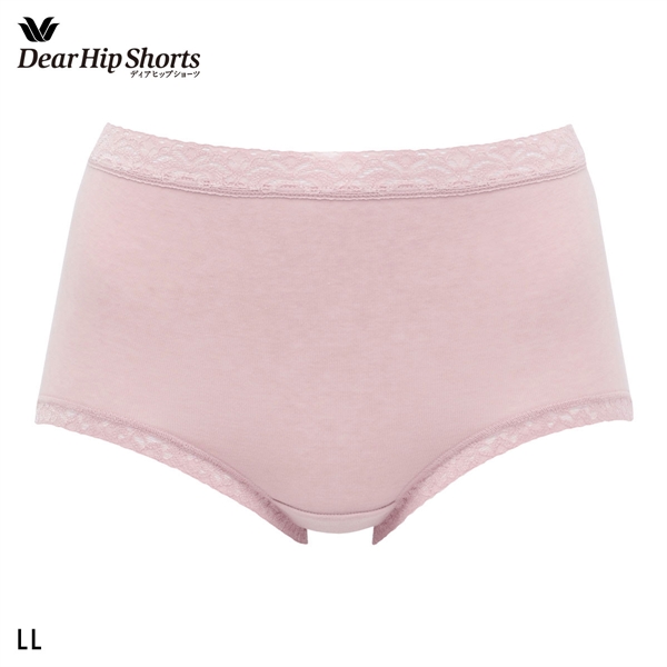 ワコール Wacoal ディアヒップショーツ DearHip Shorts 綿混 スタンダード ノーマルショーツ LL