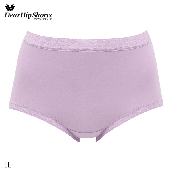 ワコール Wacoal ディアヒップショーツ DearHip Shorts 綿混 スタンダード ノーマルショーツ LL