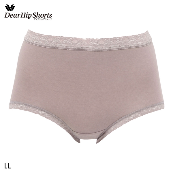 ワコール Wacoal ディアヒップショーツ DearHip Shorts 綿混 スタンダード ノーマルショーツ LL