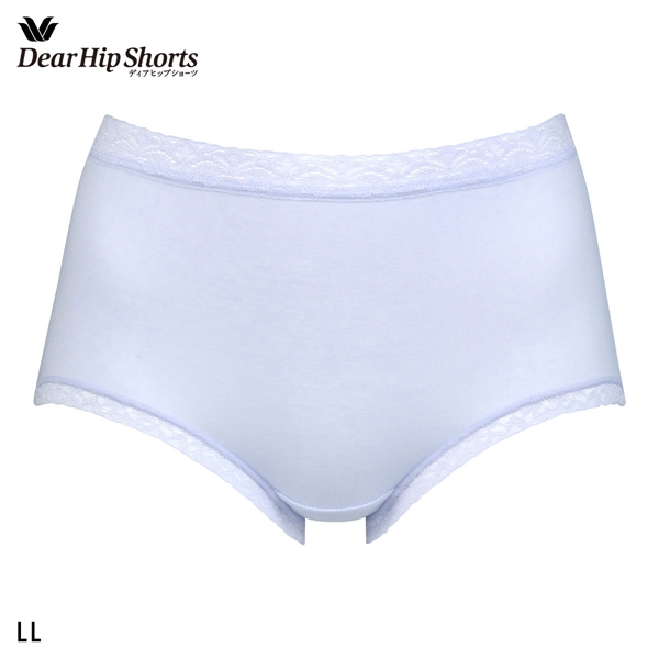 ワコール Wacoal ディアヒップショーツ DearHip Shorts 綿混 スタンダード ノーマルショーツ LL