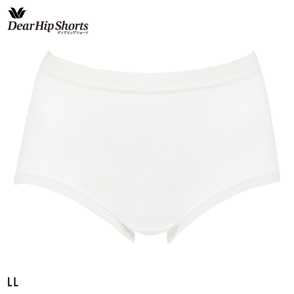 ワコール Wacoal ディアヒップショーツ DearHip Shorts 綿混 スタンダード ノーマルショーツ LL