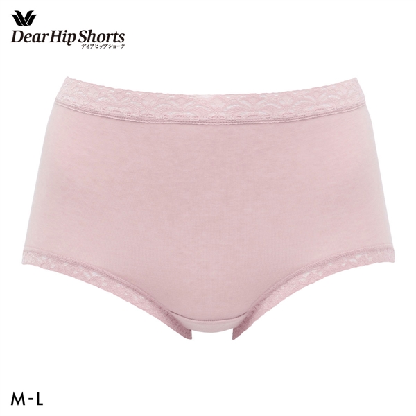 ワコール ショーツ ディアヒップショーツ DearHip Shorts 綿混 スタンダード ノーマルショーツ ML Wacoal