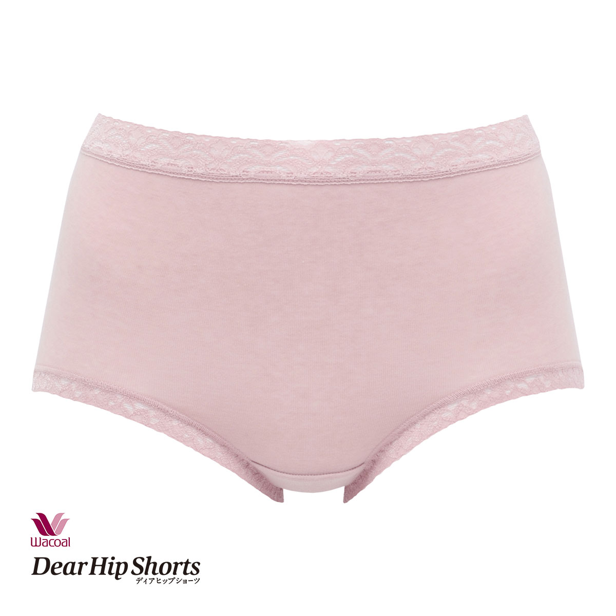 ワコール ショーツ ディアヒップショーツ DearHip Shorts 綿混 スタンダード ノーマルショーツ ML Wacoal(MP-モーヴピンク-M)