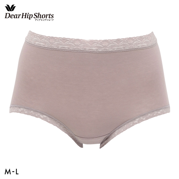 ワコール ショーツ ディアヒップショーツ DearHip Shorts 綿混 スタンダード ノーマルショーツ ML Wacoal