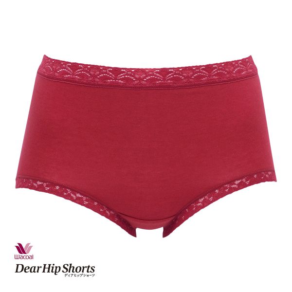 ワコール ショーツ ディアヒップショーツ DearHip Shorts 綿混 スタンダード ノーマルショーツ ML Wacoal