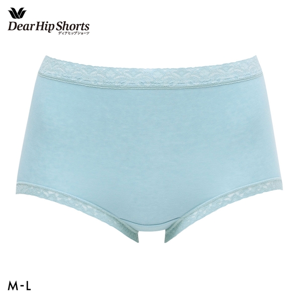 ワコール ショーツ ディアヒップショーツ DearHip Shorts 綿混 スタンダード ノーマルショーツ ML Wacoal