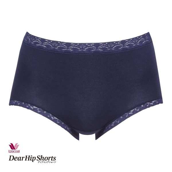 ワコール ショーツ ディアヒップショーツ DearHip Shorts 綿混 スタンダード ノーマルショーツ ML Wacoal