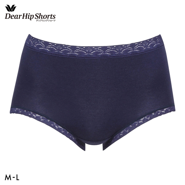 ワコール ショーツ ディアヒップショーツ DearHip Shorts 綿混 スタンダード ノーマルショーツ ML Wacoal