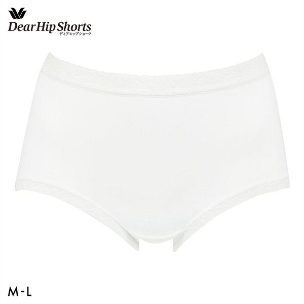 ワコール ショーツ ディアヒップショーツ DearHip Shorts 綿混 スタンダード ノーマルショーツ ML Wacoal