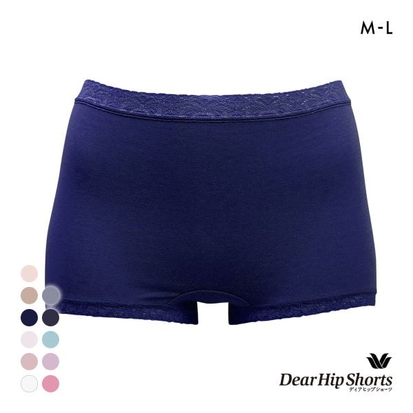 ワコール Wacoal ディアヒップショーツ DearHip Shorts 綿混 スタンダード ボーイレングスショーツ ML